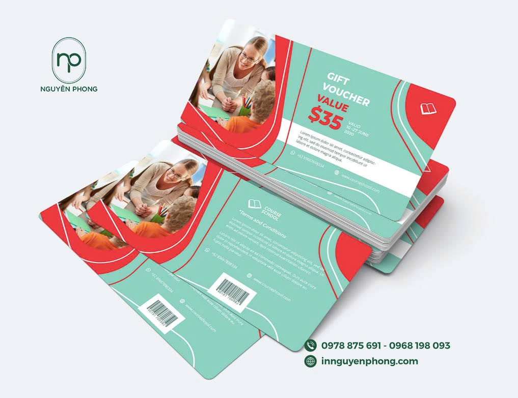 In voucher sale khoá học giá tốt tại Nguyên Phong 